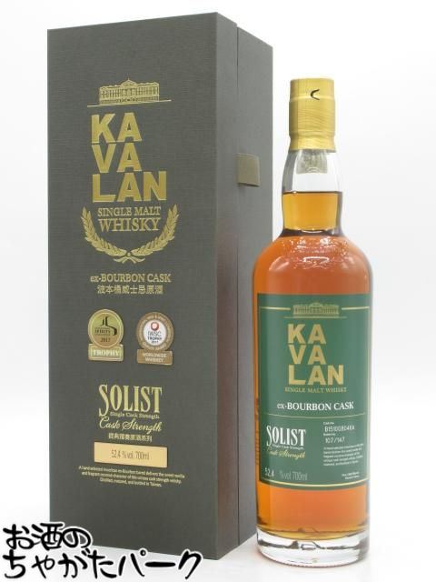 楽天市場】カバラン ソリスト exバーボンオークカスク 700ml 57.1度 箱