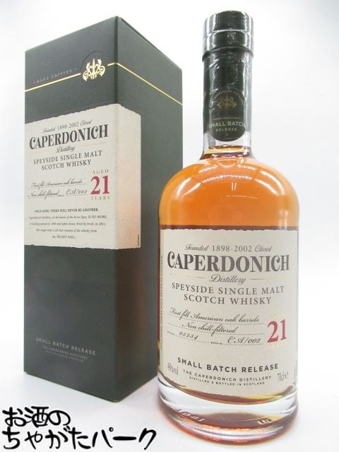 楽天市場】キャパドニック 27年 シングルモルト スコッチウイスキー