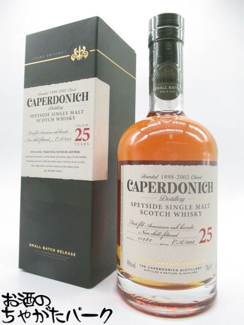 楽天市場】キャパドニック・ピーティッド 27年 シングルモルト