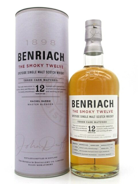 ベンリアック (BENRIACH) 12年 ザ スモーキー トゥエルヴ スリー カスク マチュアード 並行品 46度 700ml 4,710円
