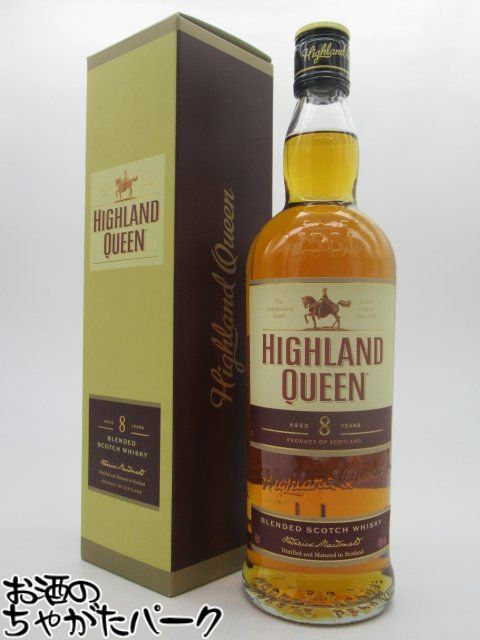 楽天市場】ウイスキー 40度 ハイランドクイーン 8年 700ml 瓶 1本 : 酒