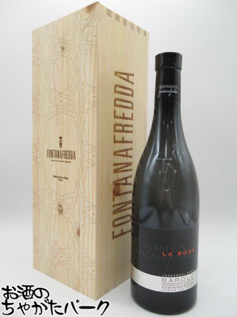 フォンタナ フレッダ バローロ ラ ローザ 2000 赤 木箱付き 750ml