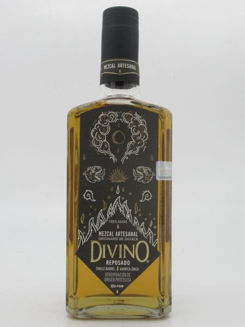 楽天市場】テキーラ ディヴィーノ ブラックラベル メスカル 750ml