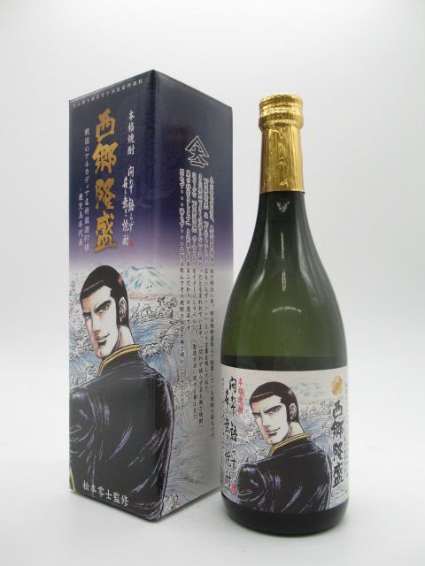 楽天市場】金盃さつま隼人西郷像 25度 720ml 芋焼酎 国分酒造