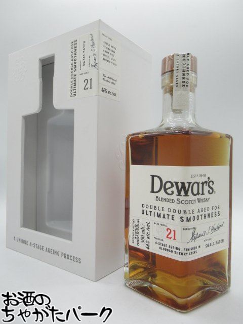 デュワーズ ダブルダブル 21年 500ml ギフトBox ウイスキー Amazon.co.jp: 【グラス付ギフトセット】デュワーズ ダブル