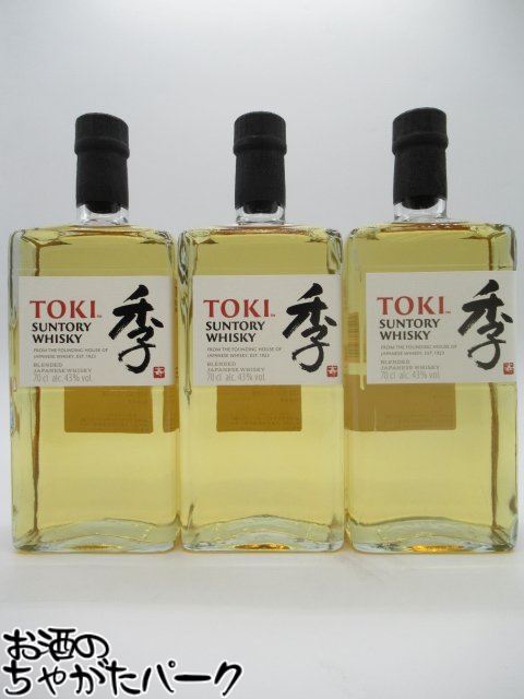 THE TOTTORI ブレンデッドウイスキー 700ml 43%12本セット 楽天市場】サントリー 季 TOKI 100周年記念デザインBOX 箱付き