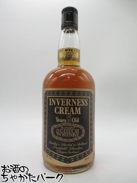 楽天市場】【レトロ：特級従価表示】インヴァネスクリーム 8年 43度
