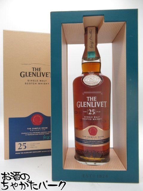 楽天市場】グレンリヴェット 25年 700ml 43度 正規品 木箱 ザ