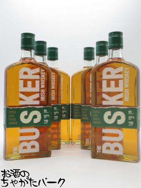 楽天市場】バスカー アイリッシュウイスキー 700ml×6本(1ケース)【送料