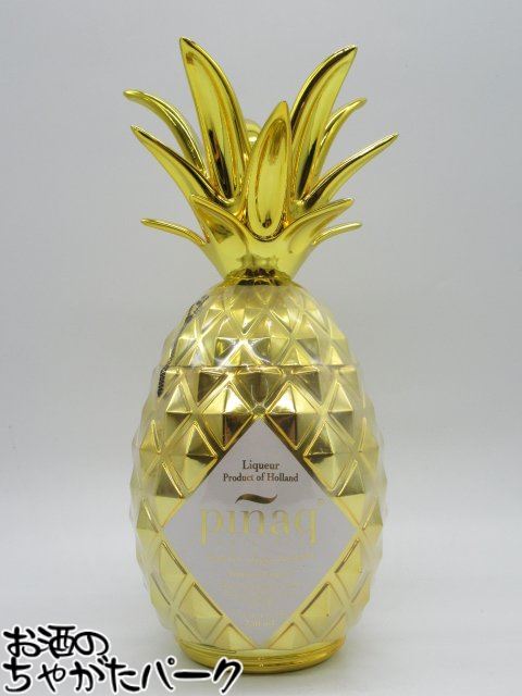 【マラソン期間中エントリーでポイント10倍！】ピニャック ゴールド 17度 750ml ■パイナップル型のリキュールのクラウン ジュエル