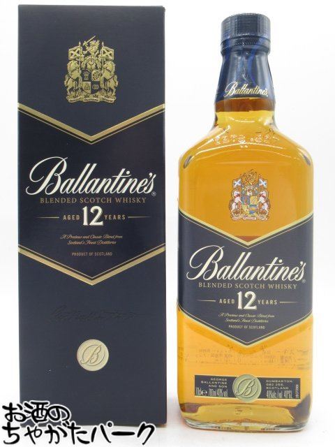 楽天市場】【希少】 バランタイン 12年 ゴールドシール 旧ボトル 750ml