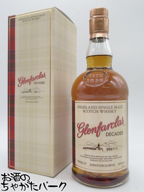 楽天市場】最新入荷分 2024 グレンファークラス ディケイズ 700ml 43度