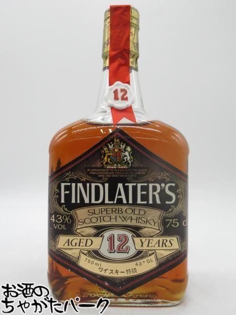 フィンドレイターズ　12年　スコッチ　ウイスキー　特級　43%　750ml 楽天市場】特級フィンドレイタースーペルブ 12年Findlater