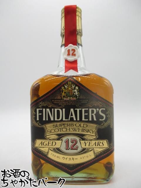 フィンドレイター 12年 スパーブ オールド ウイスキー 未開封 未開栓 内容量 750ml アルコール度数 43％ 43度 酒 FINDLATER&#39;S AGE 12 YEARS SUPERB OLD SCOTH WHISKY フィンドレイター 12年 ec-20114 スパーブ オールド ウイスキー