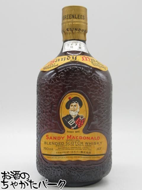 楽天市場】サンディマクドナルド 特級 750ml 43% SANDY MACDONALD