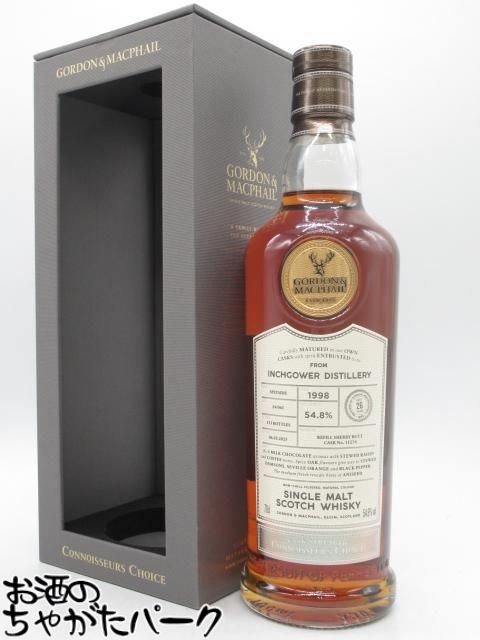 インチガワー 26年 1998 カスクストレングス コニサーズチョイス (ゴードン＆マクファイル) 54.8度 700ml