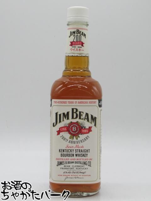 楽天市場】ジムビーム JIM BEAM 200周年記念ボトル 750ml アメリカン