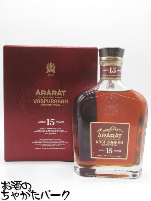 楽天市場】アララット 5年 5スター 500ml 40度 正規品 箱付 ARARAT
