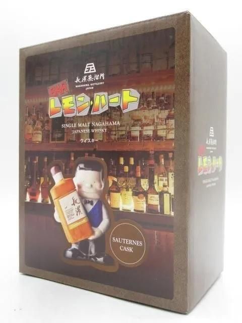 長濱蒸留所 シングルモルト 長濱 ソーテルヌカスク バッチ2211 レモンハート陶器ボトル 57度 500ml