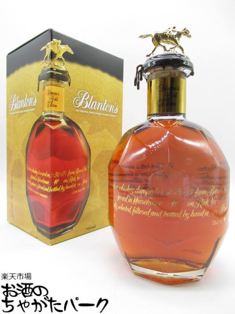 宝酒造 ブラントン ゴールド Blanton‘s Gold　1ケース（6本） Blanton's Gold Edition ブラントン ゴールド – 北海道根本商店