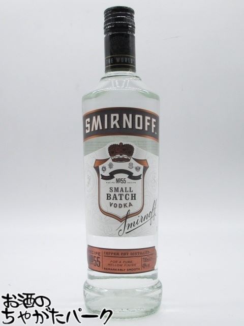 楽天市場】スミノフ ブラック 700ml 40度 スモールバッチウォッカ