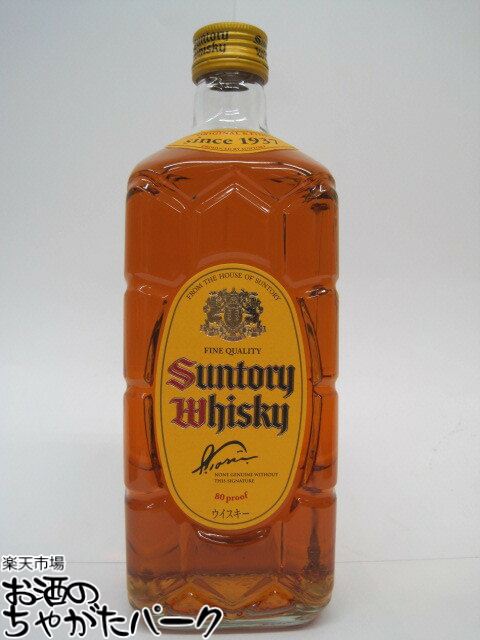 楽天市場】角瓶 40度 700ml （専用BOX入） サントリーウイスキー