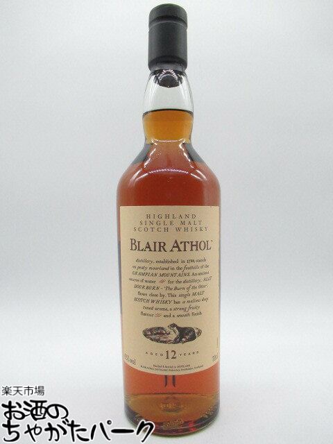 【マラソン期間中エントリーでポイント10倍！】ブレアソール 12年 ＵＤ花と動物 箱なし 43度 700ml (ブレアアソール)