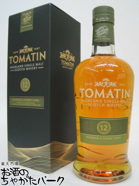 楽天市場】トマーティン12年 バーボン＆シェリーカスク 43％ 700ml