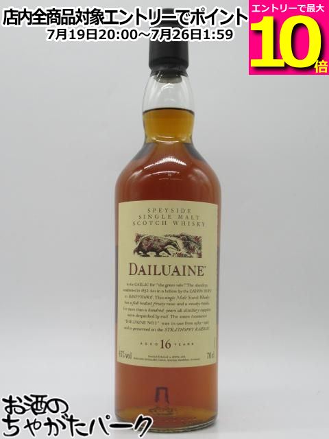 【マラソン期間中エントリーでポイント10倍!】ダルユーイン 16年 UD花と動物 43度 700ml|お酒のちゃがたパーク 店