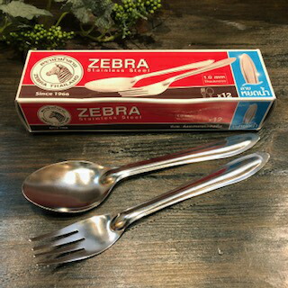 楽天市場】【メール便可】タイ食堂のレンゲ スプーン ZEBRA レギュラー