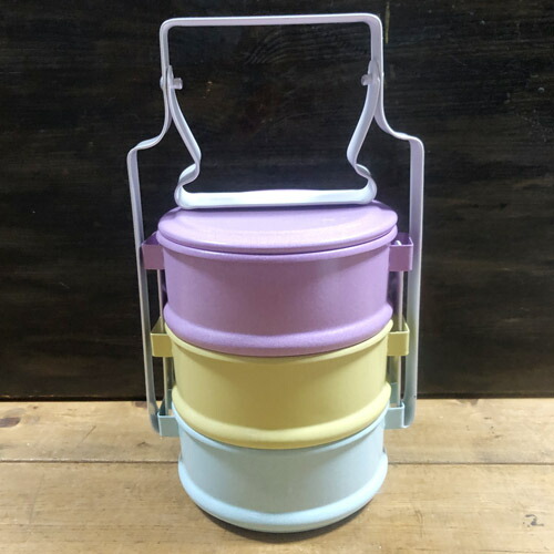 楽天市場】【3段式/弁当箱 ホワイト】ホーロー お弁当箱タイ式 ピン