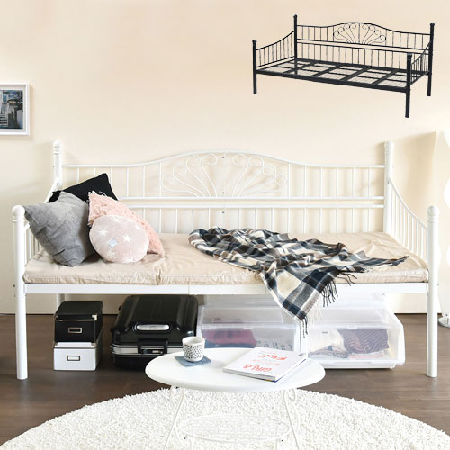 Chair Bon Rohto Iron D Bed Single Width 105 Depth 203 Frame Chair Bon Rohto Iron D Bed Single