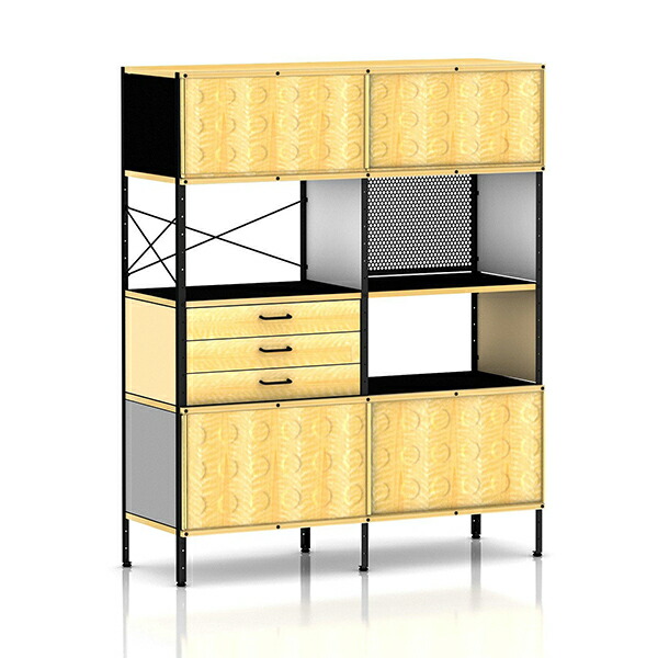 楽天市場】イームズ ストレージユニットESU マルチカラー／ブラック 4