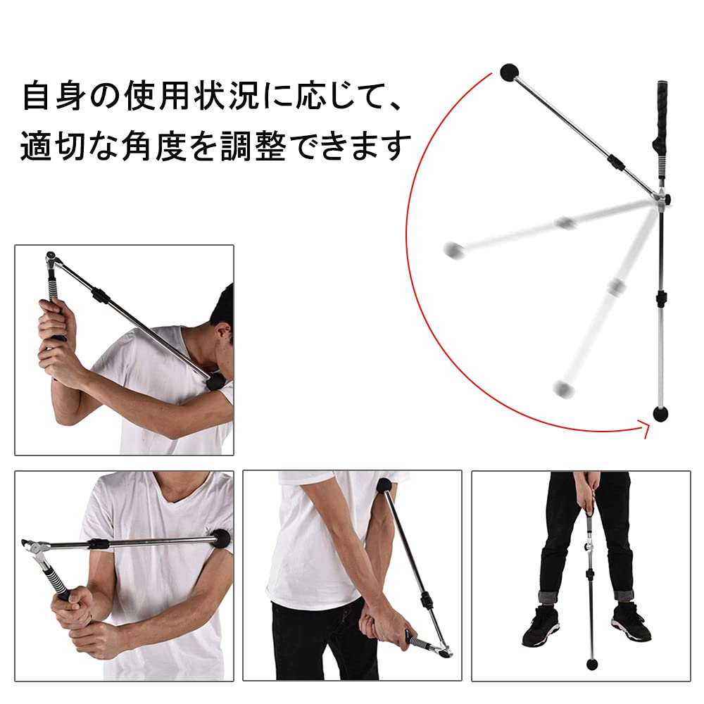 新品 送料無料 ゴルフエイド スイング練習スティック ゴルフ練習器具 ゴルフスイングトレーナー 調節可能 折りたたみ可能 伸び縮み79 110cm ゴルフ練習素振り 姿勢補正 広角 男女兼用 Somardistribuidora Com