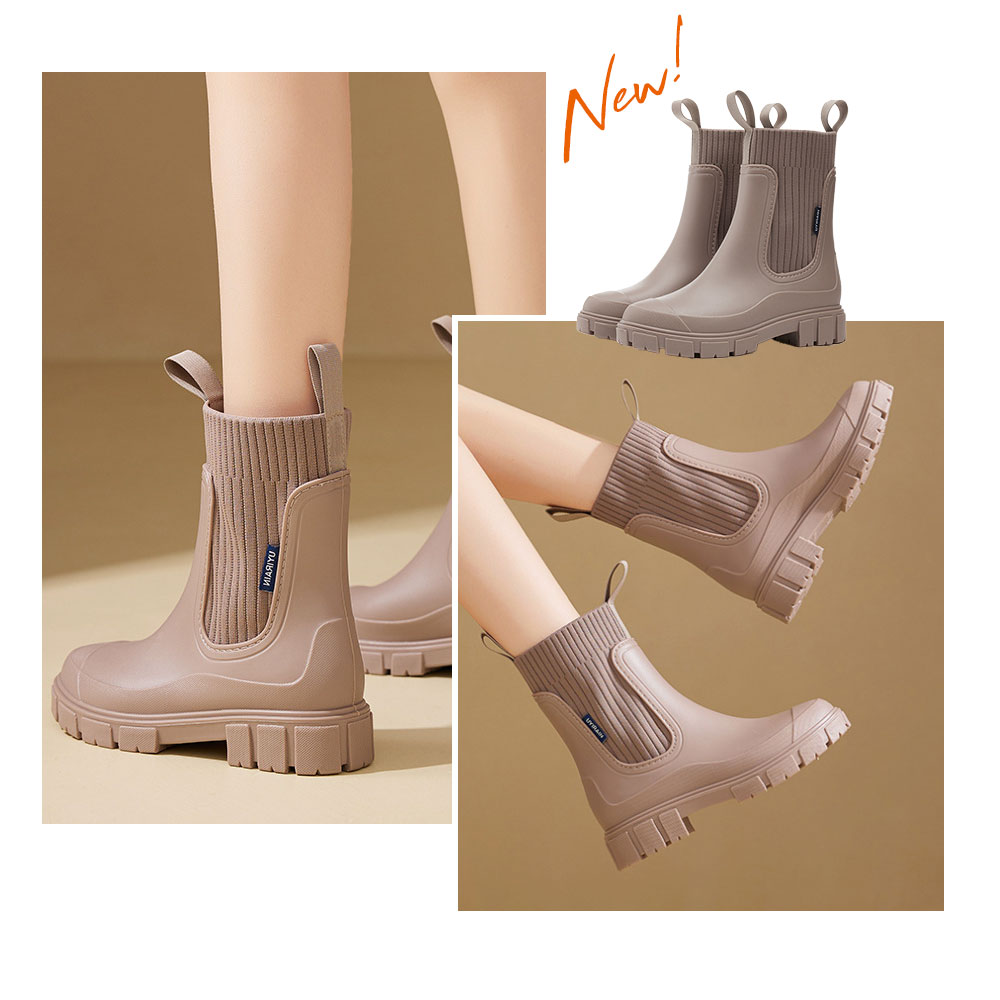 【今すぐ使える！店内全品45％OFFクーポン】《35％OFFクーポン》【楽天1位】レインブーツ ショート レディース レインシューズ 長靴 レディース 男女兼用 雨靴 おしゃれ 軽量 完全防水 歩きやすい 通学 通勤 晴雨兼用 雨対策 梅雨対策 釣り 作業 滑らない ブラック〜