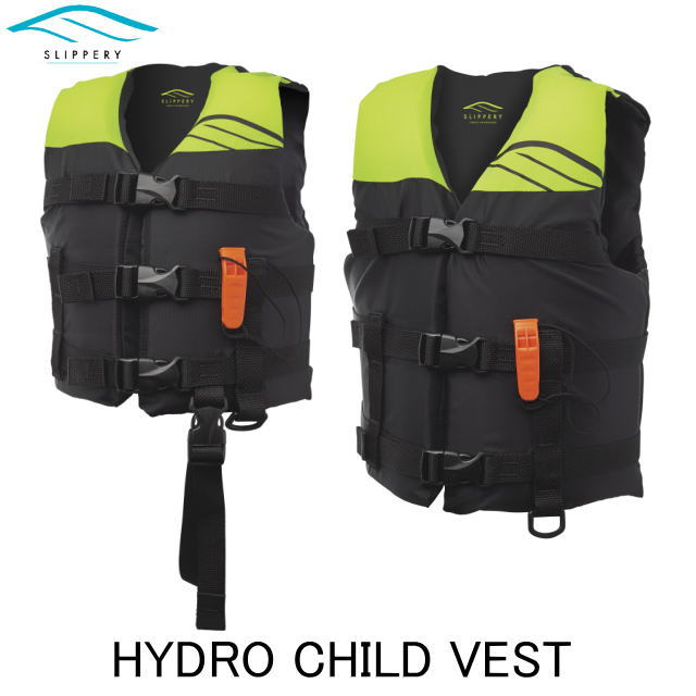 【ＳＬＩＰＰＥＲＹ・スリッパリー】ライフジャケット・ハイドロチャイルドベスト・ＨＹＤＲＯ　ＣＨＩＬＤ　ＶＥＳＴ・　　マリンスポーツ　ライフジャケット