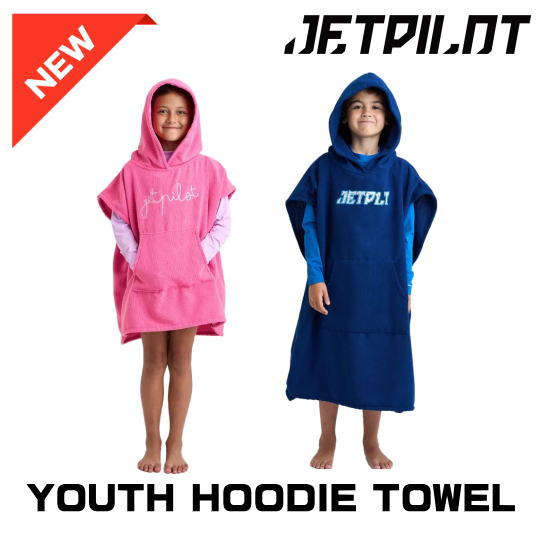 【ＪＥＴＰＩＬＯＴ/ジェットパイロット】ACS25318《YOUTH HOODIE TOWEL》ポンチョ型タオル 海に川にプールに お着替などにも♪2種類♪