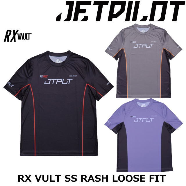 【ＪＥＴＰＩＬＯＴ/ジェット機飛行士】JA25508 RX VAULT SS RASH メンズ半袖混雑時プルオーバー（ルーズフィット） サップボード トーイングチューブ ウエイクボード ＪＥＴスキーの板 スポーツウェア・アクセサリー-スポーツ・アウトドア