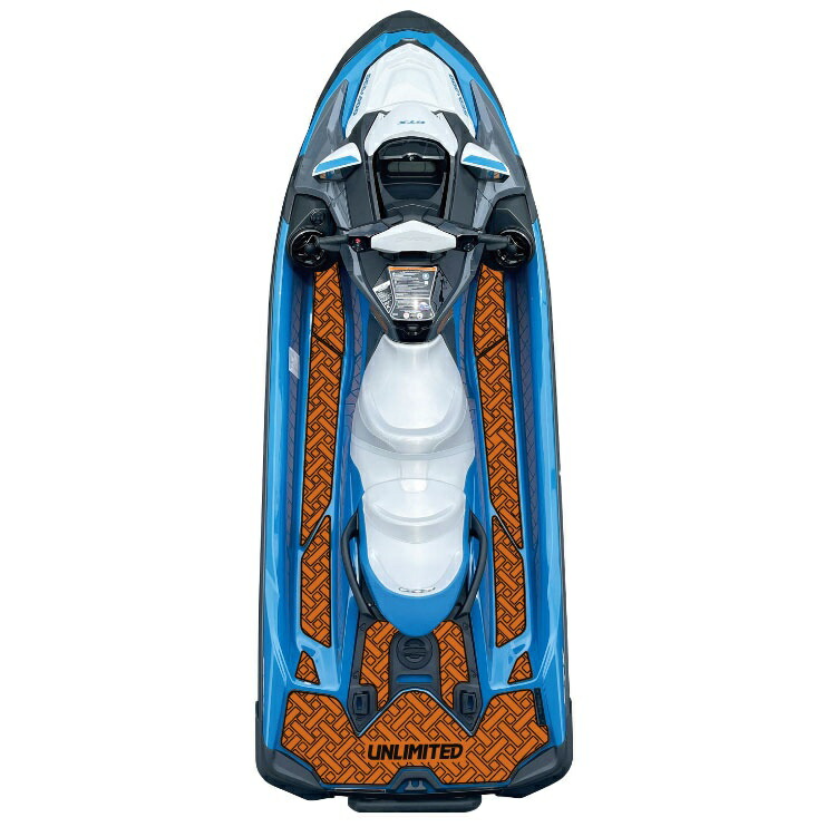 取寄せ☆受注発注★★ＮＥＷ★【ＵＮＬＩＭＩＴＥＤ・アンリミテッド 】 UL51132  レクタングル SEADOO デッキマット テープ付き/ GTX / GTX LTD / WAKE PRO 230 (2019-) UL51132  UNLIMITED シードゥ ジェットスキー