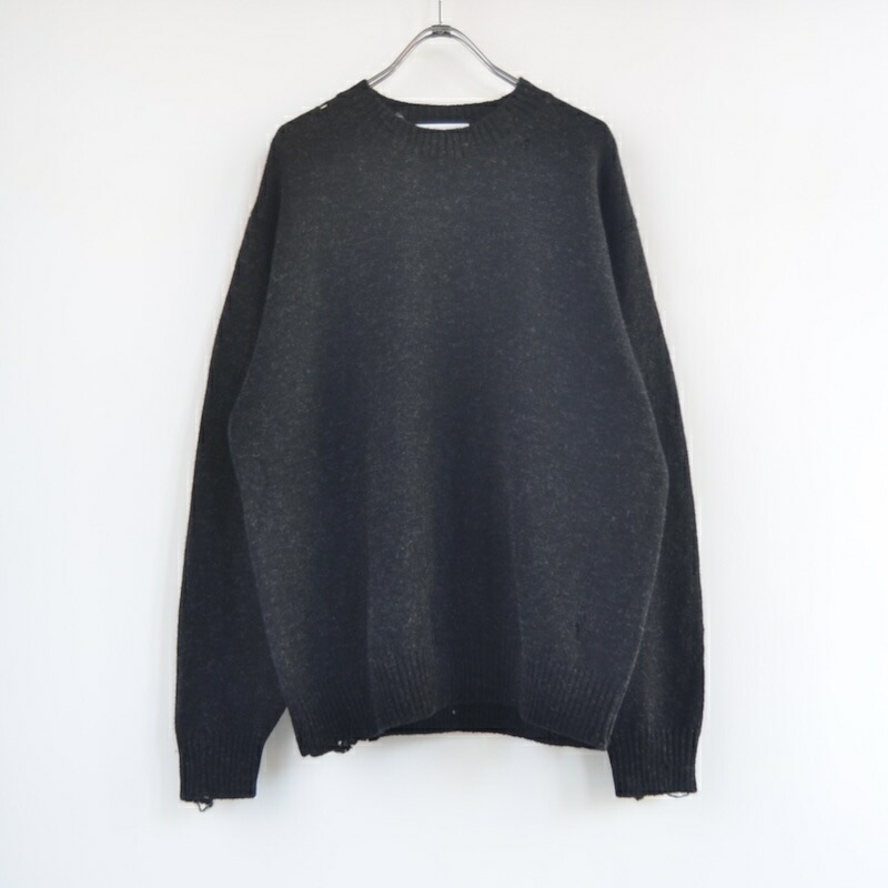 STILL BY HAND（スティルバイハンド） Shetland wool Knit KN01253