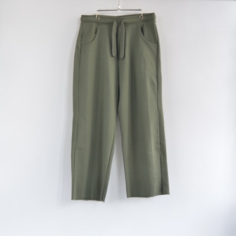 OSKLEN(オスクレン) Cotton Cut-Off Wide Pants 2047-69828|chamber