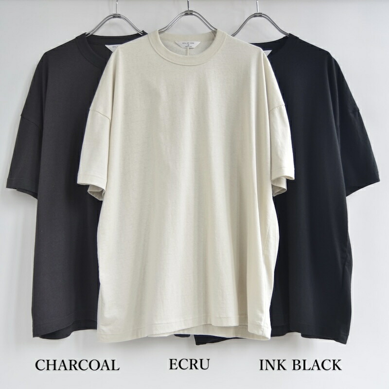 STILL BY HAND(スティルバイハンド)140/2 Fine Cotton & Silk High-Gauge Tee CS02262|chamber