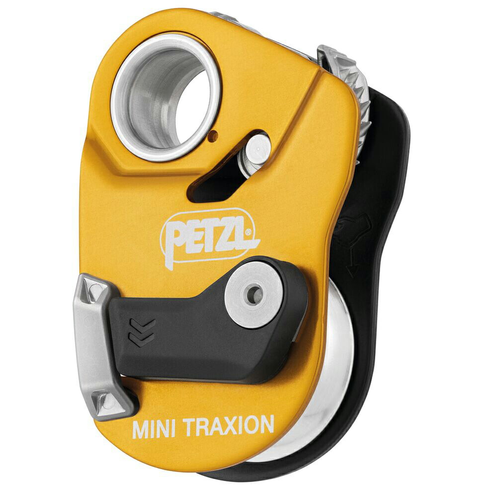 セルフジャミングプーリー【PETZL ペツル ミニトラクション】貨物輸送無料 P054AA00 プーリー 倍力取り合わせ 保護すること レスキュー