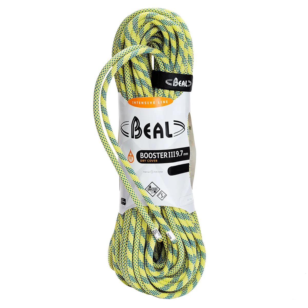 クライミング用ロープ【BEAL ベアール ブースター3 ユニコア ドライ セーフコントロール】送料無料 BE11113 ザイル 登山 レスキュー 懸垂下降 アルパイン
