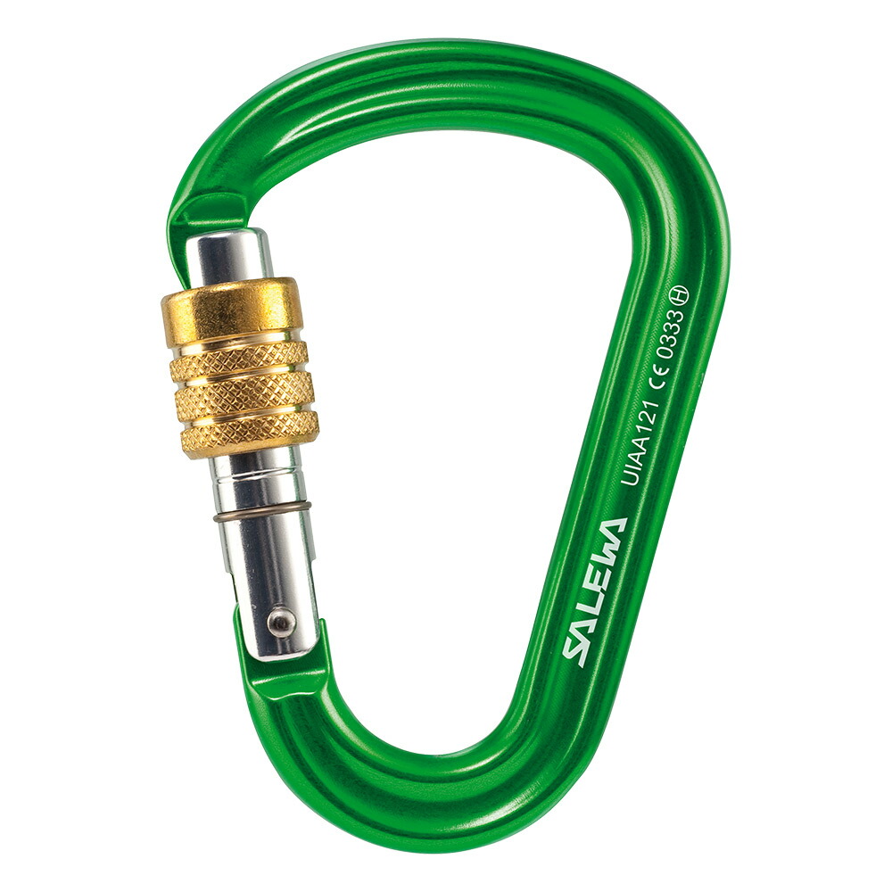 【楽天市場】カラビナ 環付【サレワ SALEWA HMS PRO CARABINER】HMS型安全環付カラビナ：登山・クライミング専門店シャモニ