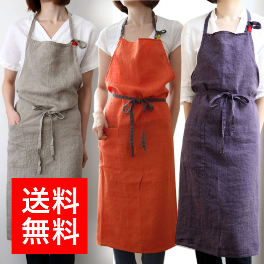 エプロン 母の日 おしゃれ かわいい 送料無料 リネン エプロン マノン Lino E Lina Manon Manonリーノエリーナマノン フルエプロン カフェエプロン ワークエプロンエプロンかわいい05p03dec16