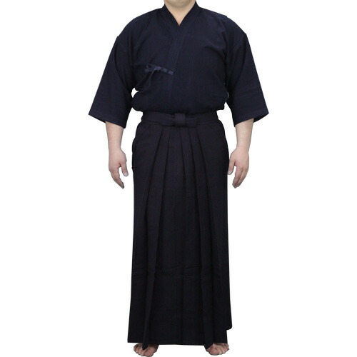 藍染夏用小刺剣道着＋藍染夏用薄型剣道袴書き割り【剣道具・剣道着書き割り】