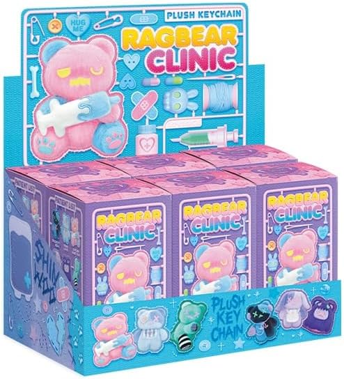 【新品】FindingUnicorn Shinwoo Ragbear Clinic Series Plush Blind Box シンウー ラグベアクリニック 1BOX(12個入り) 【送料別。宅配便】 フィギュア　箱買い　大人買い　海外デザイナー　中国フィギュア　ゲーミング　デザイナーズトイ　コレクション　インテリア