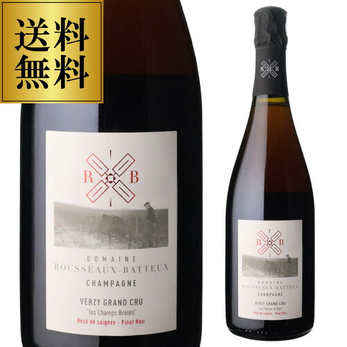 シャンパン ルソー バトー グランクリュ レ シャン ブリュレ ロゼ ド セニエ [2020] 750ml 浜運A【送料無料】