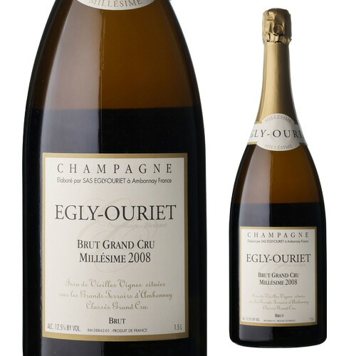 エグリ ウーリエ グラン クリュ ブリュット ミレジメ 2008 マグナム 1,500ml